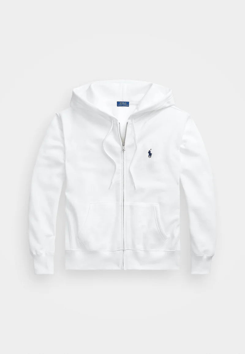 Polo Ralph Lauren FULL ZIP HOODIE White
