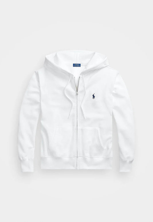 Polo Ralph Lauren FULL ZIP HOODIE White