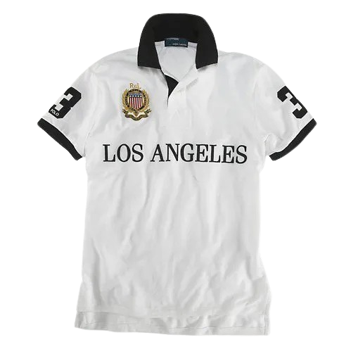 Los Angeles Polo Shirt - Premium White